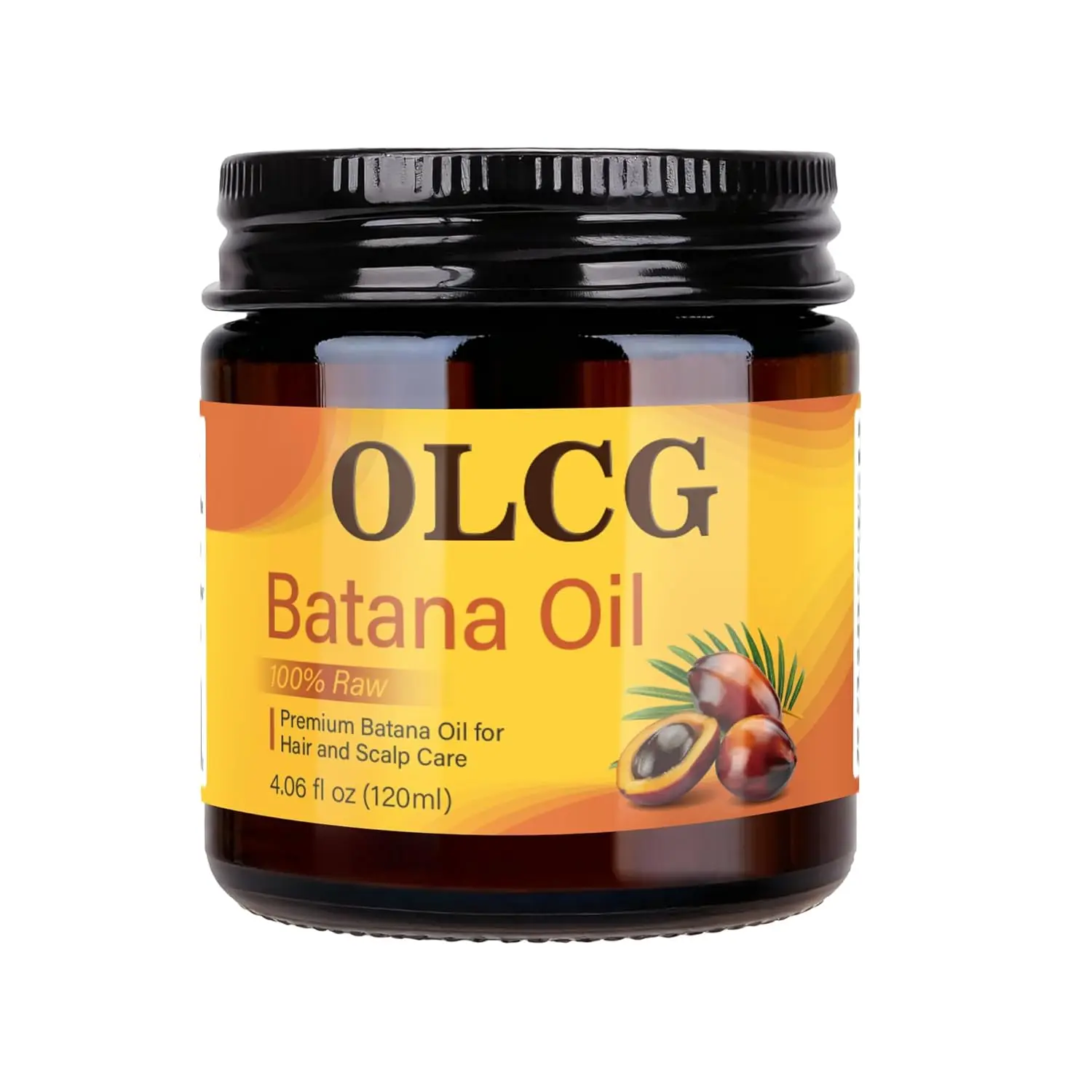 OLCG Batana Oil amber jar